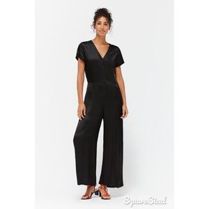 LACAUSA Sabrina Jumpsuit - Tar - M